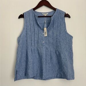NWT Max Studio Blue Tank